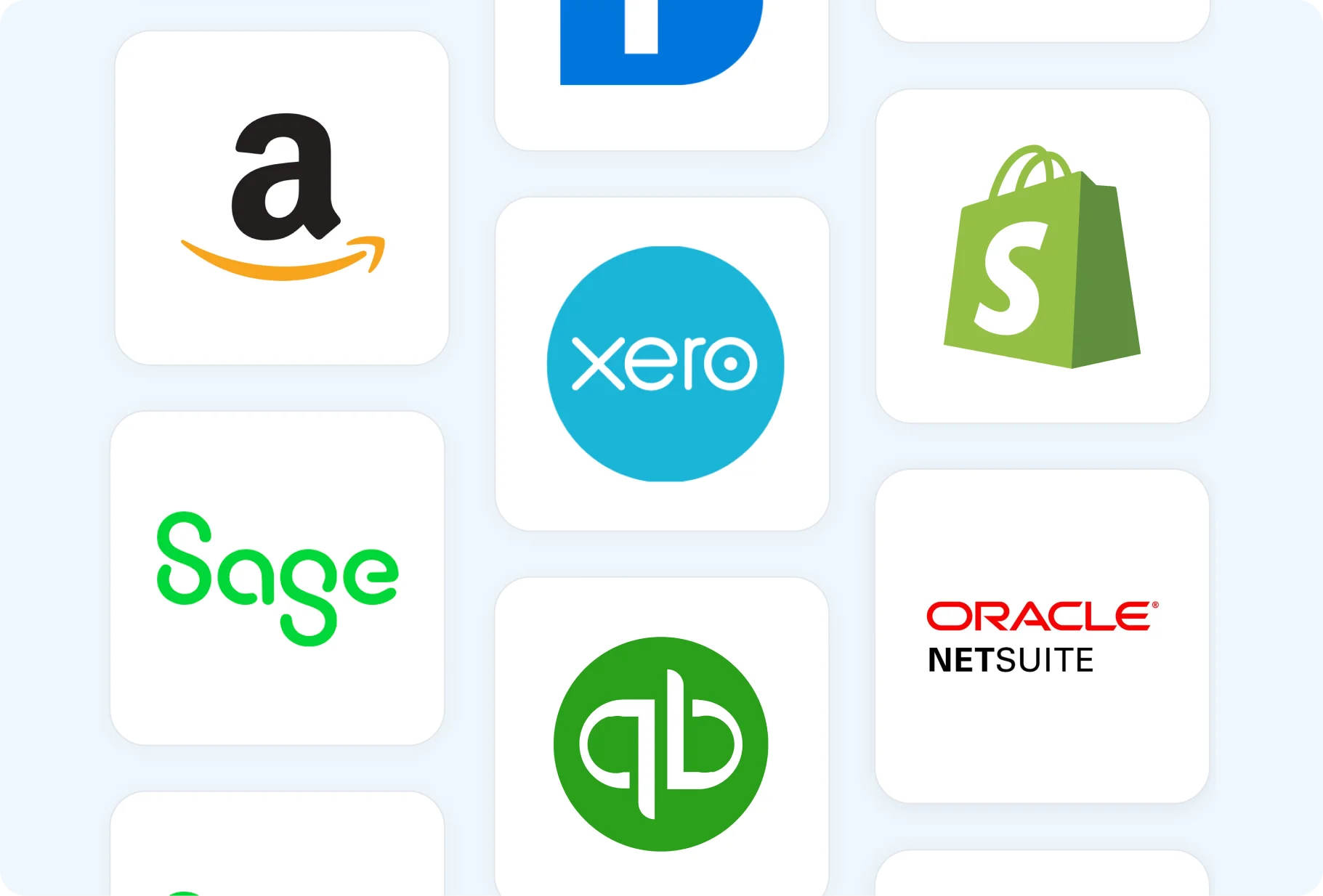 Commenda indirect tax integrations with NetSuite, QuickBooks, Xero, Sage, and more