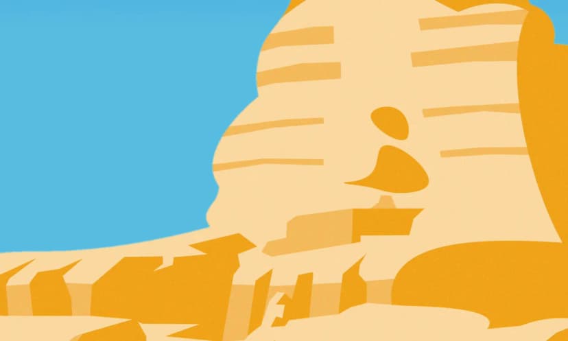 Great Sphinx of Giza illustration representing business in Egypt