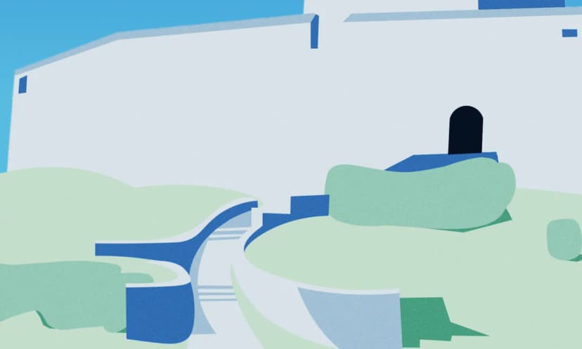 Fort Grey illustration representing business in Guernsey