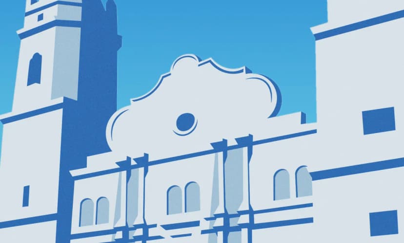 Metropolitan Cathedral Basilica illustration representing business in Panama